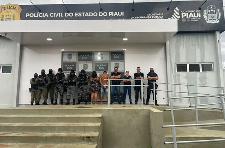 Casal é preso por tráfico em Canto do Buriti