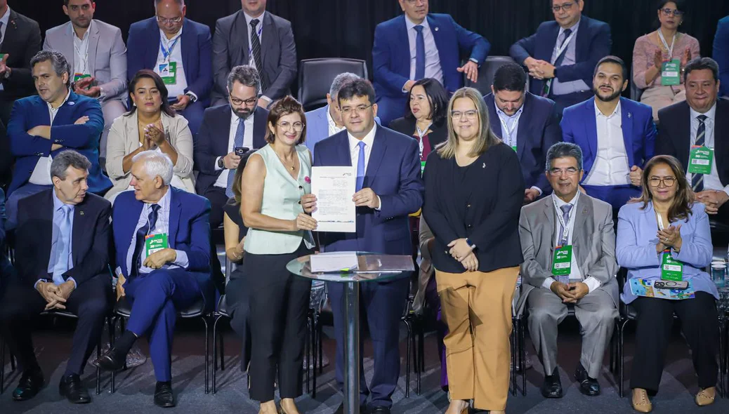 Cerimônia de abertura do 30° Fórum Regional de Fortalecimento da Rede de Parcerias