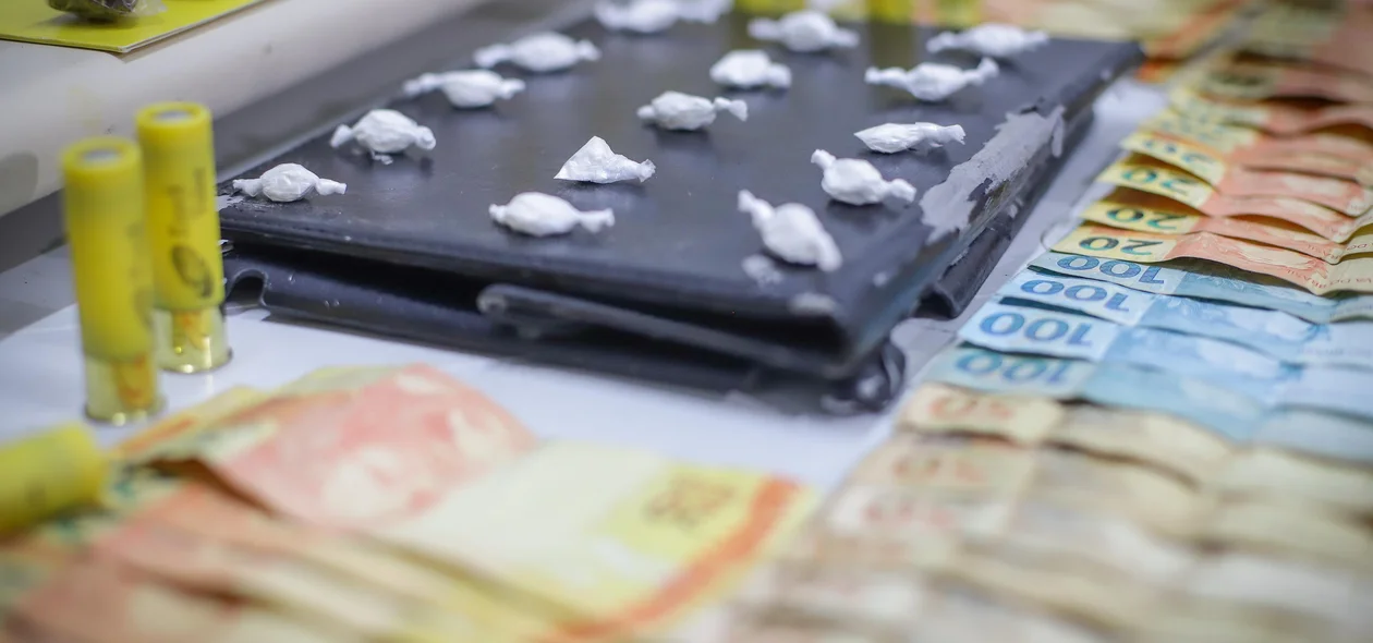 Cocaína apreendida