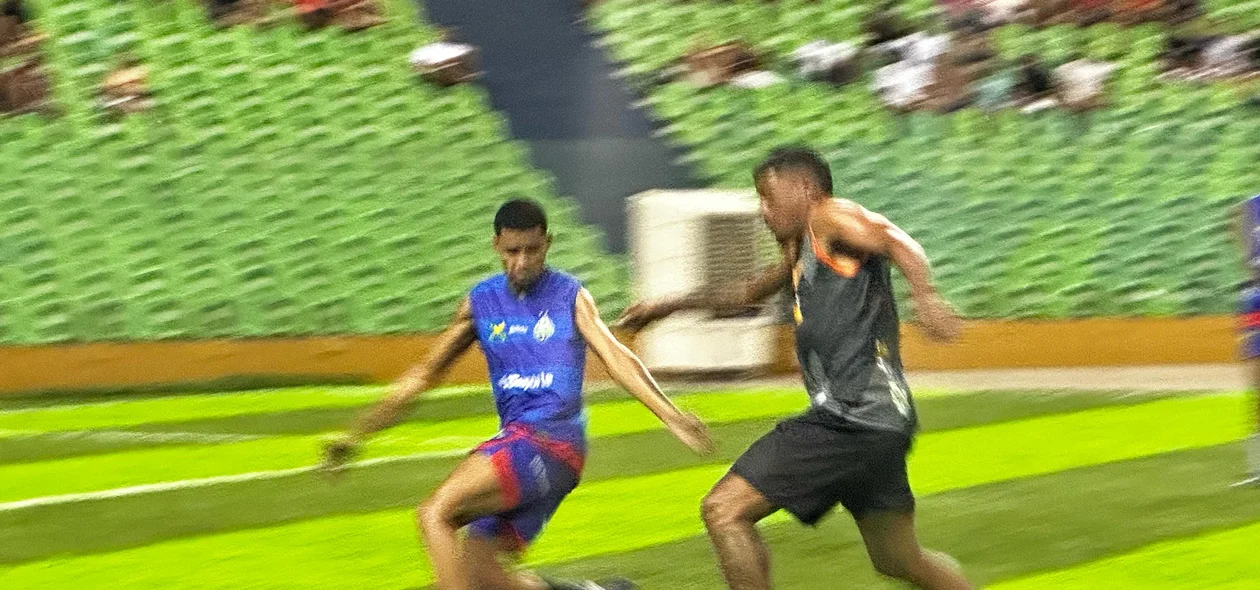 Confronto entre atletas no "X1 com Ney Silva"