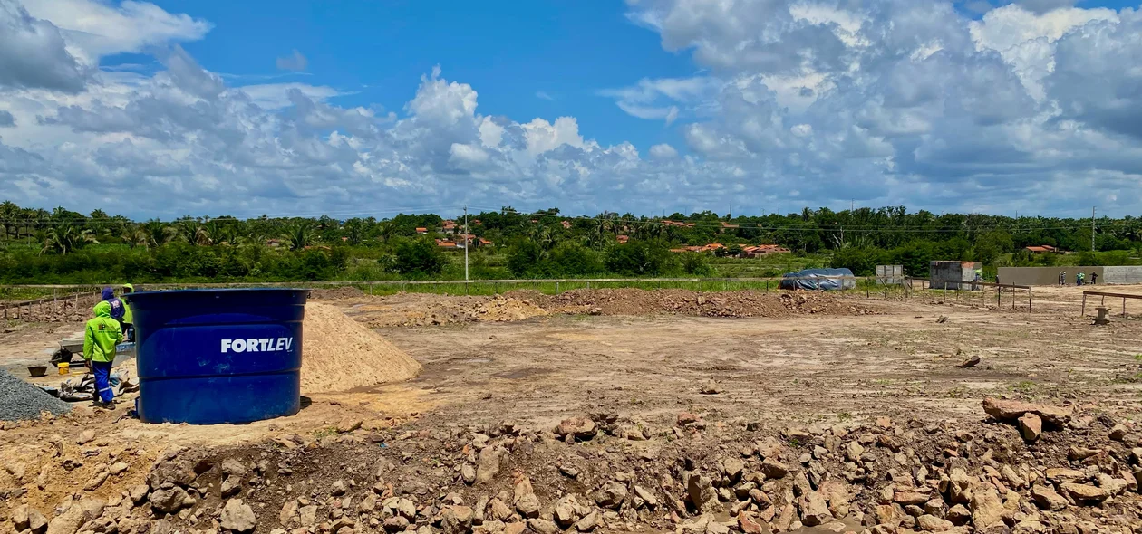 Construção do IFPI em Esperantina