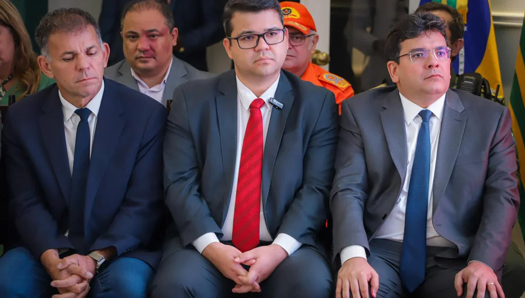 Coronel Carlos Augusto, Chico Lucas e Rafael Fonteles