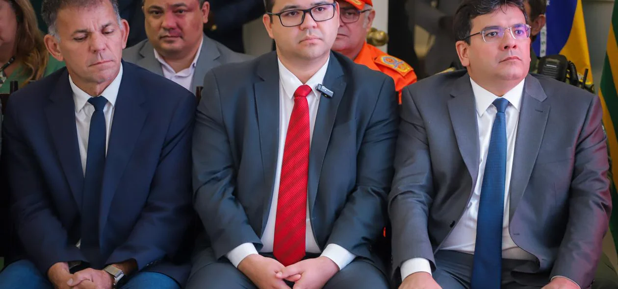 Coronel Carlos Augusto, Chico Lucas e Rafael Fonteles