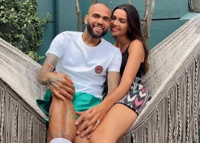 Daniel Alves e Joana Sanz juntos