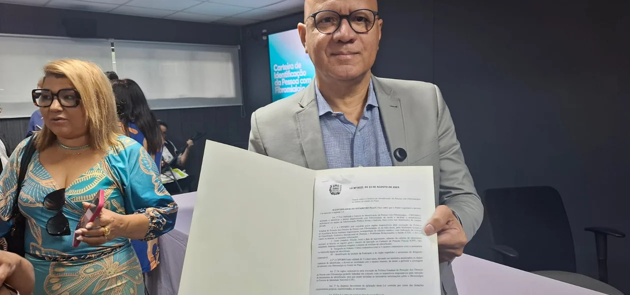 Deputado Franzé Silva, que é autor da lei que permite a carteira para fibromialgia