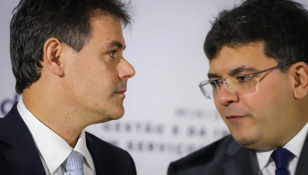 Deputado Severo Eulálio e o governador Rafael Fonteles