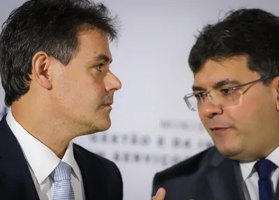 Deputado Severo Eulálio e o governador Rafael Fonteles