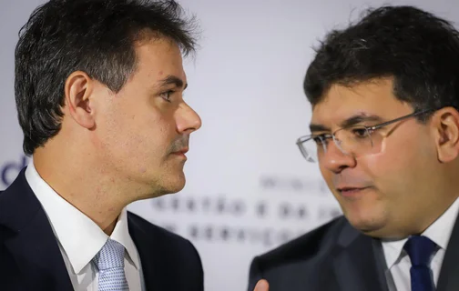 Deputado Severo Eulálio e o governador Rafael Fonteles