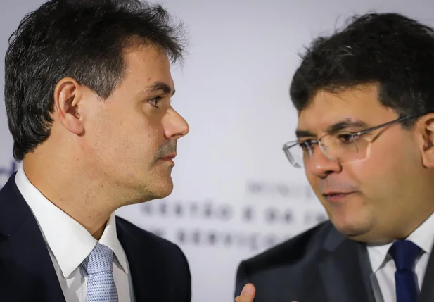Deputado Severo Eulálio e o governador Rafael Fonteles