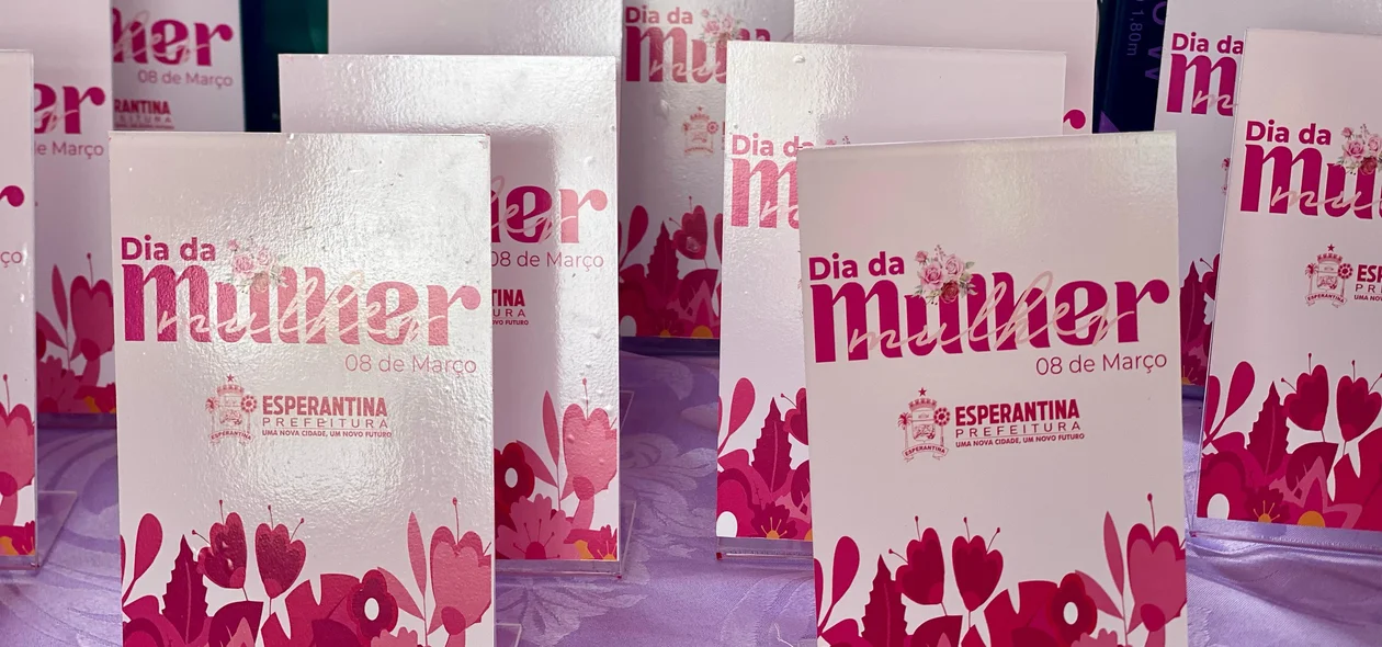 Dia da mulher em Esperantina