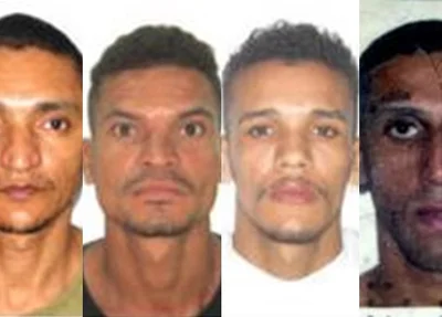 Eldo Rones Sodre Nogueira, Nilson Ferreira Gomes,Jeeferson Lemos Rodrigues e Alexandre Gomes Santana