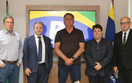 Encontro contou com o ex-presidente Jair Bolsonaro