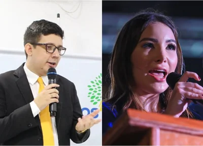 Erlan Bastos e Cristina Soares