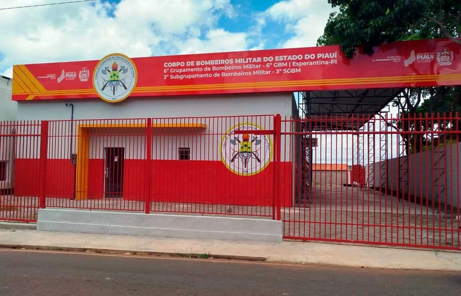 Esperantina receberá nova unidade do Corpo de Bombeiros Militar do Piauí