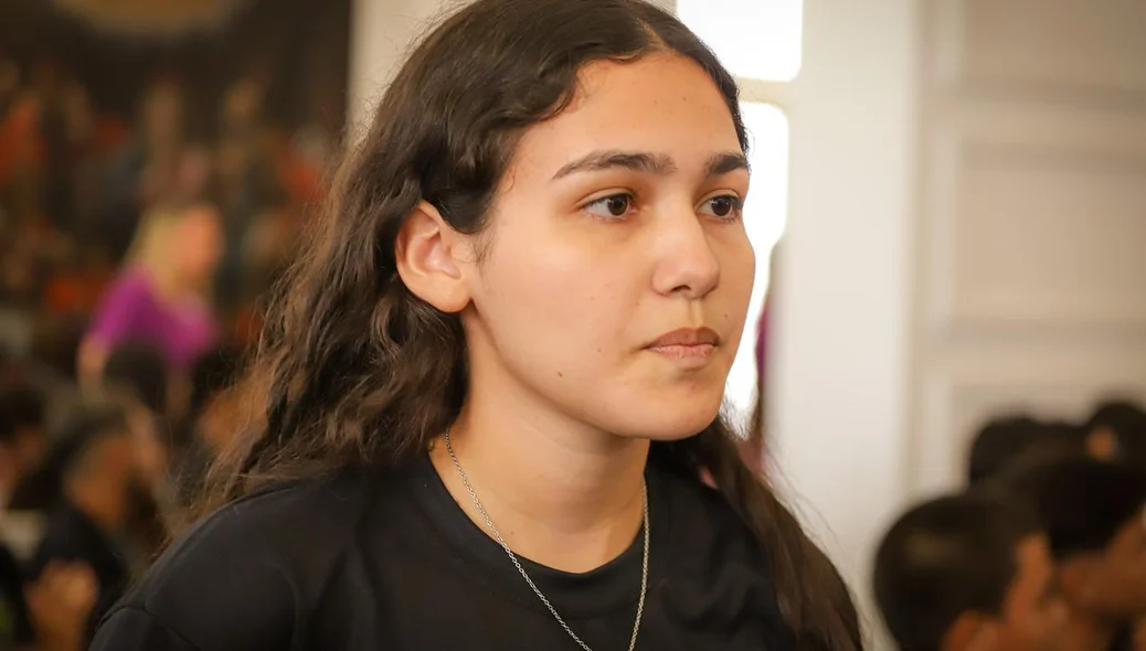 Estudante Mariane de Araújo