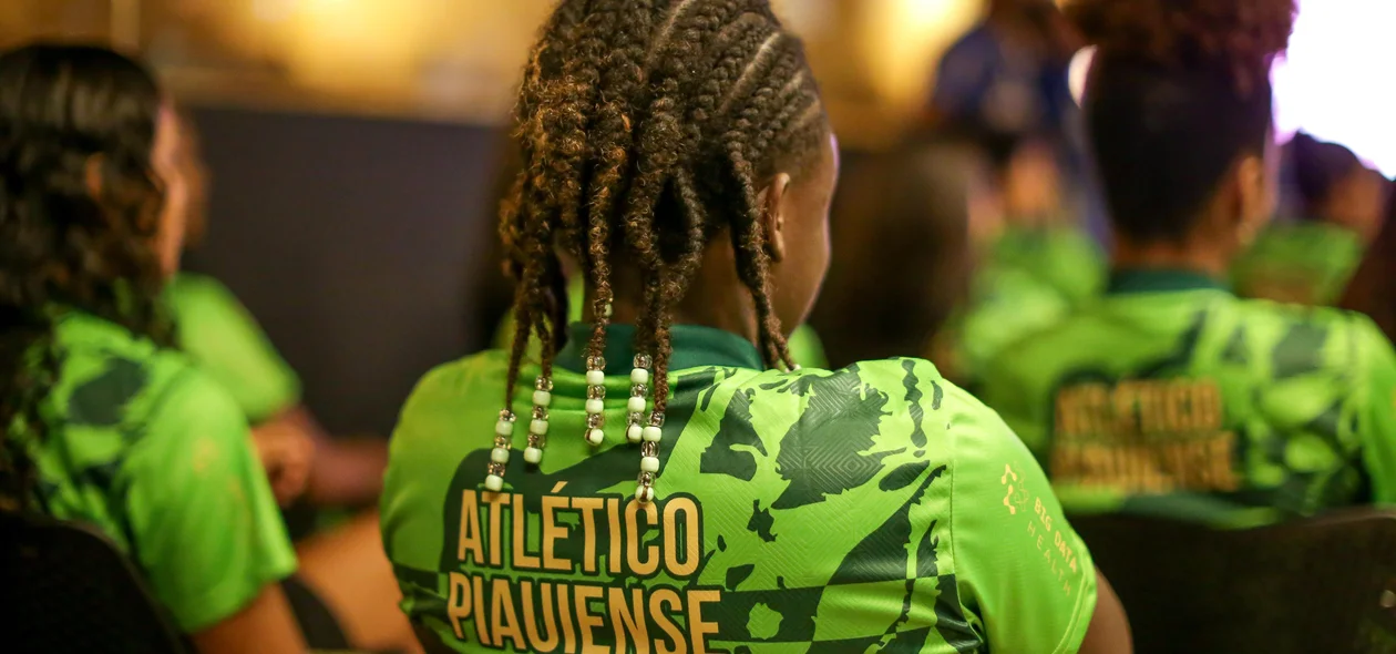 Evento de apresentação da equipe feminina do Atlético-PI