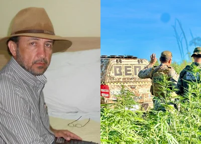 Ex-prefeito de Sebastião Barros é preso por manter plantação de maconha
