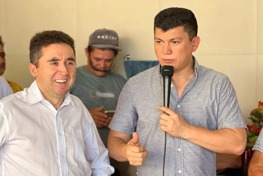 Ex-prefeito Nonatinho do Sindicato e deputado Rubens Vieira