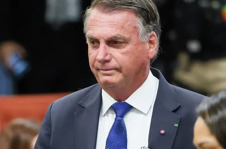 Ex-presidente Jair Bolsonaro no STF