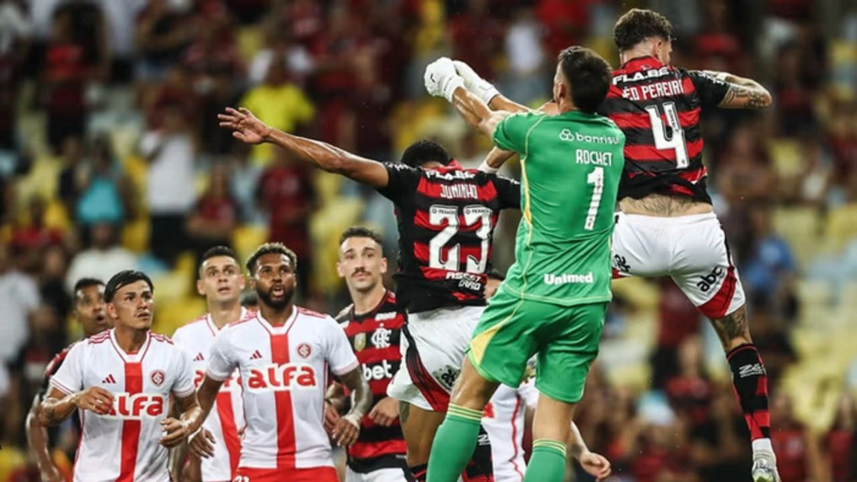 Flamengo e Internacional empatam na estreia do Brasileirão