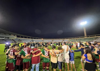 Fluminense-PI se classificou nos pênaltis