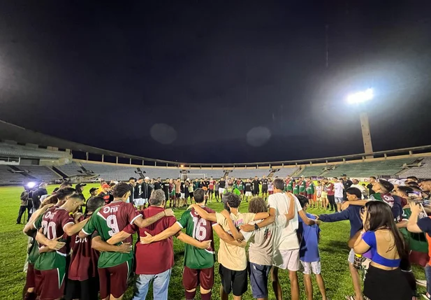 Fluminense-PI se classificou nos pênaltis