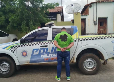Homem com mandado de prisão por roubos em MG foi preso em Simplício Mendes