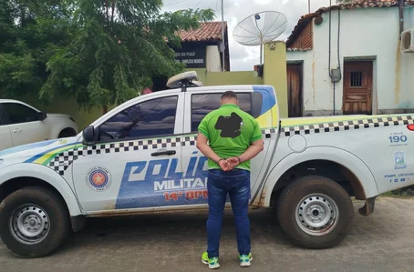 Homem com mandado de prisão por roubos em MG foi preso em Simplício Mendes