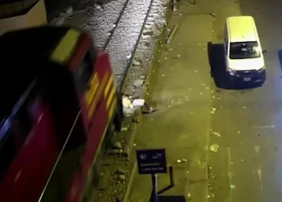 Homem sobrevive após ser atropelado por trem no Peru