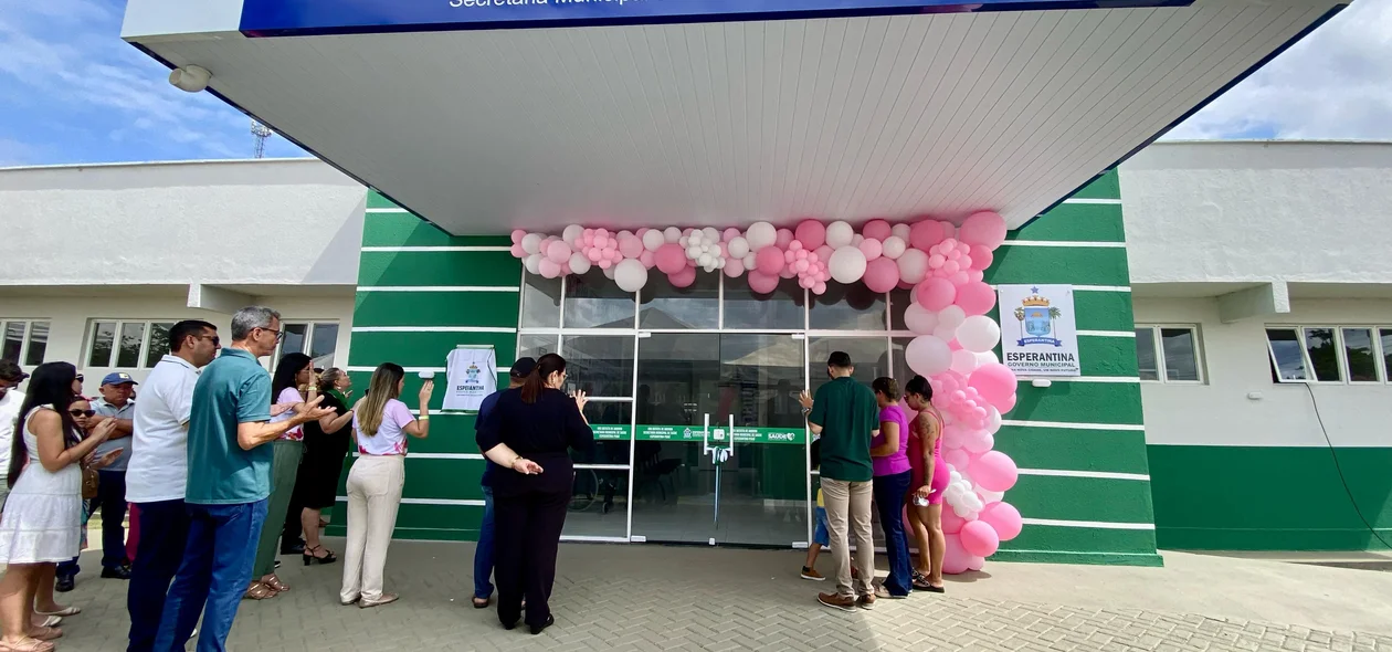 Inauguração da Unidade Básica de Saúde
