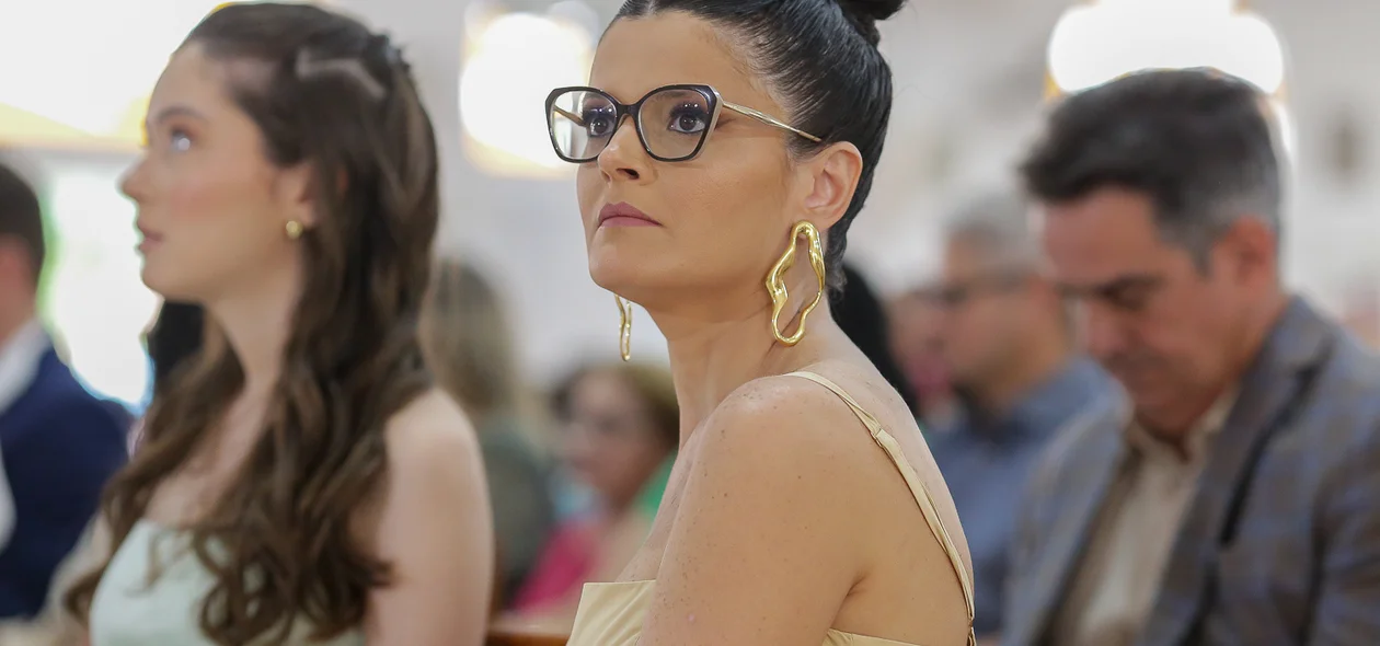 Iracema Portela presente na cerimônia