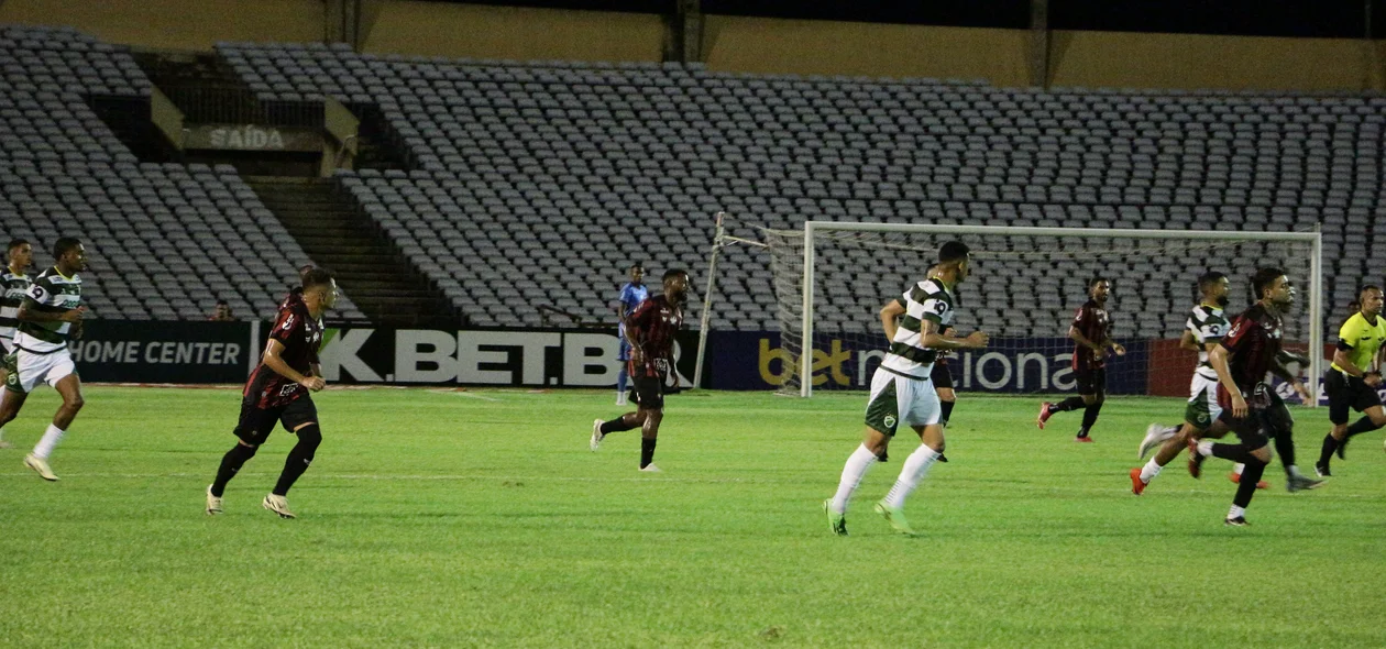 Jogadores em campo
