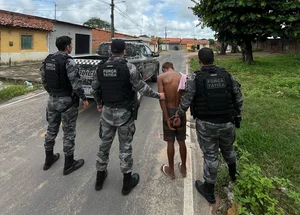 Jorgeano Sales foi preso pela Polícia Militar do Piauí