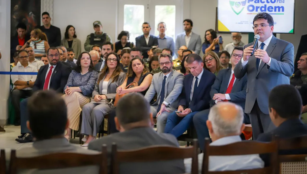 Lançamento de projetos de lei para a segurança pública