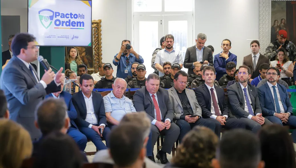 Lançamento do Pacto pela Ordem