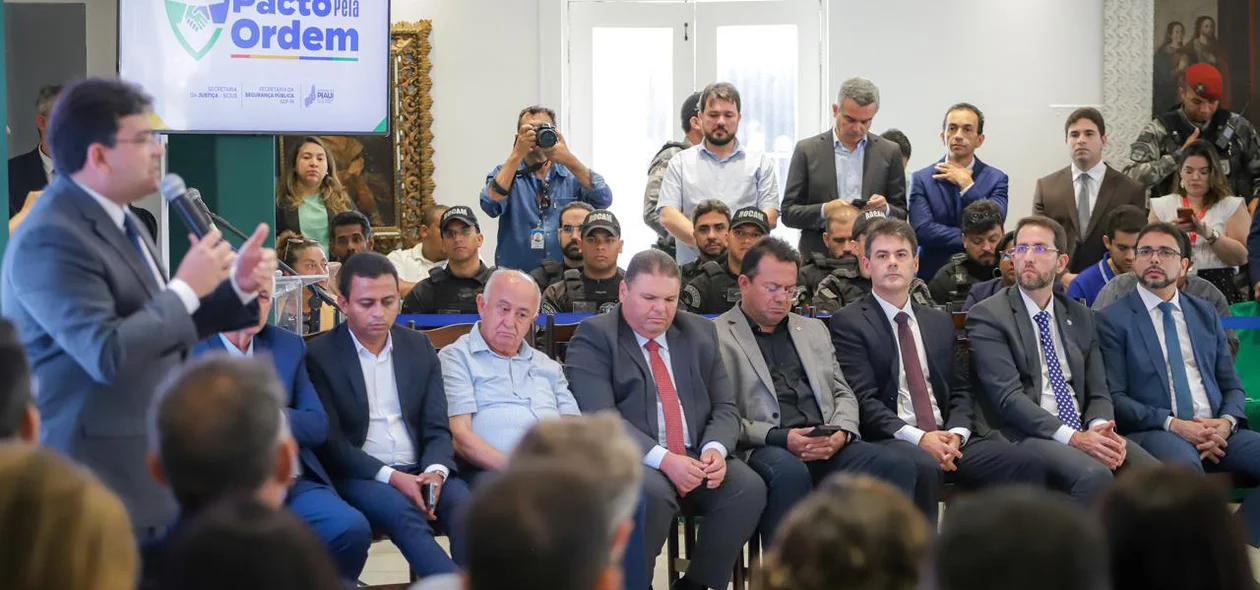 Lançamento do Pacto pela Ordem