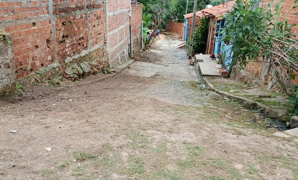 Limpeza no bairro Areias