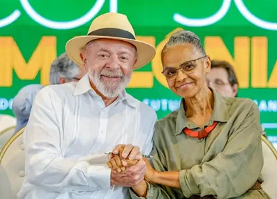 Lula e Marina Silva
