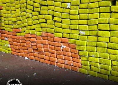 Maconha apreendida pela FICCO no Paraná