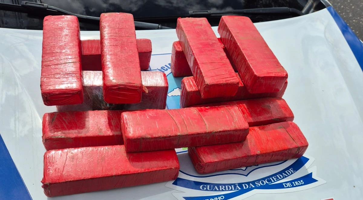 Maconha apreendida pela PM na zona norte de Teresina