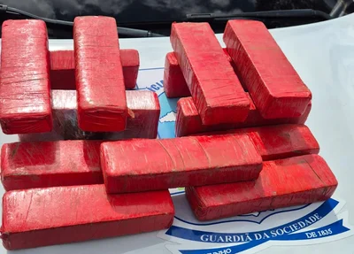 Maconha apreendida pela PM na zona norte de Teresina