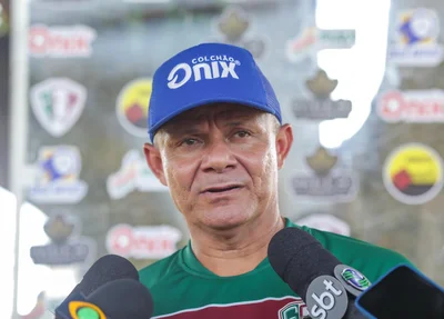 Marcinho Guerreio, técnico do Fluminense-PI
