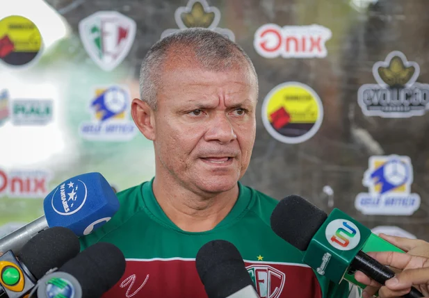 Marcinho Guerreiro, treinador do Fluminense-PI