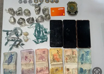 Material apreendido em desfavor do investigado em Campo Maior