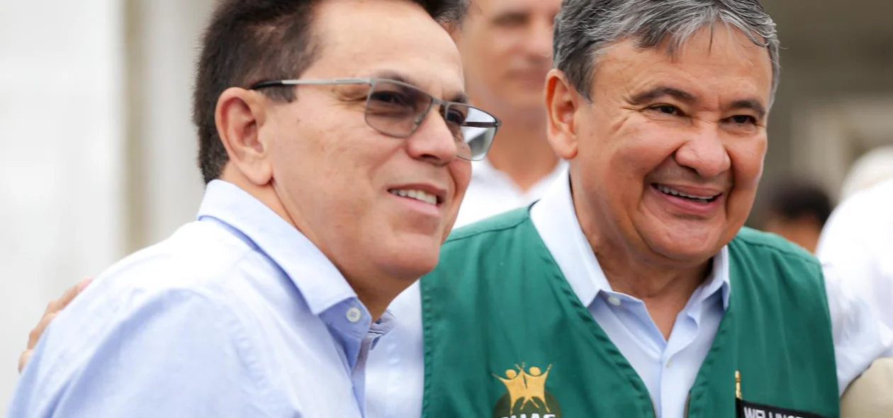 Ministro Wellington e presidente da Agespisa, Zé Santana