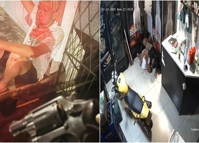 Mulher derrama pimenta nos olhos de criminoso, após tomar arma do acusado durante assalto em Teresina