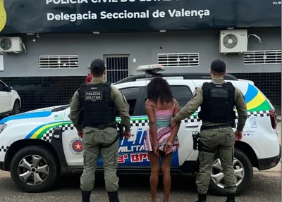 Mulher é presa em Elesbão Veloso acusada de tentar matar ex-companheiro
