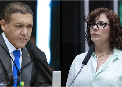 Nunes Marques pediu vista no processo de Carla Zambelli