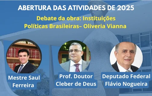 O deputado federal Flávio Nogueira (PT-PI) participará da palestra, nesta sexta-feira (28)