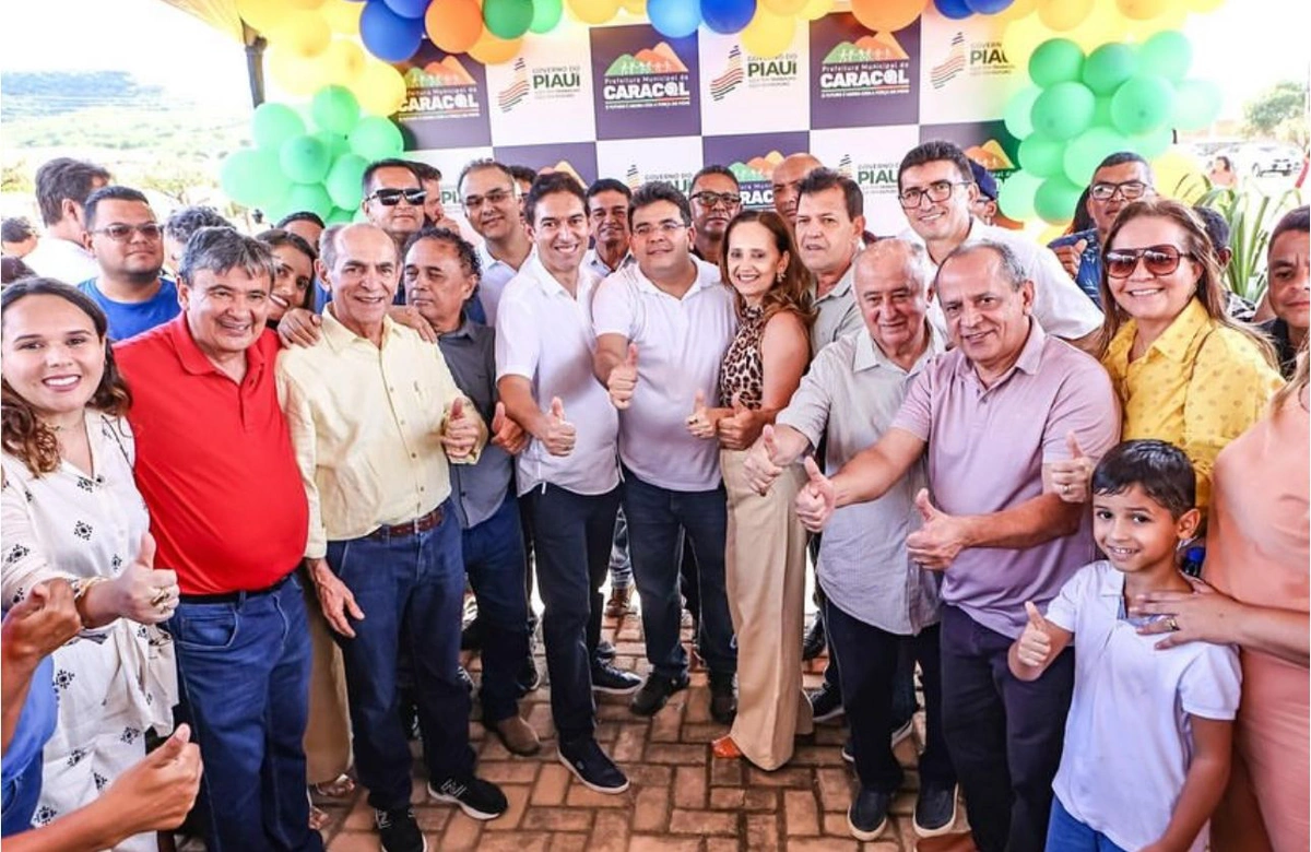 O governador Rafael Fonteles esteve em Caracol